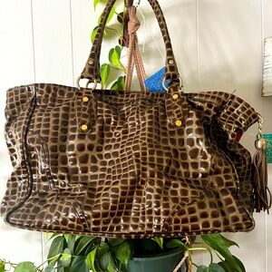 Leather bag-Made in Italy